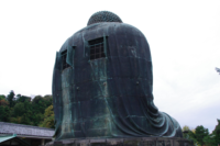 奈良の大仏背面